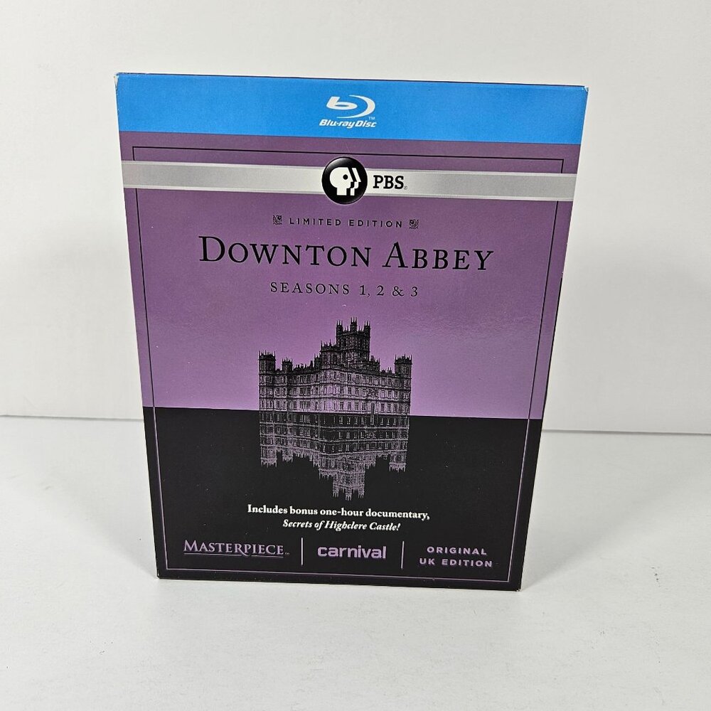 Downton Abbey Blu-ray Limited Edition Seasons 1 2 & 3 Bonus‎ Highclere Castle